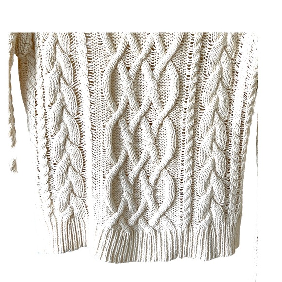 Denim & Supply Ralph Lauren Women’s Cable -Knit Sweater. Cream. Small - Picture 5 of 13